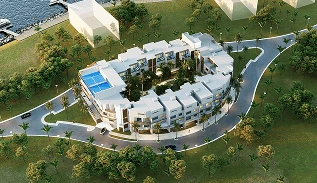 Vista aérea de Ocean Reef Islands